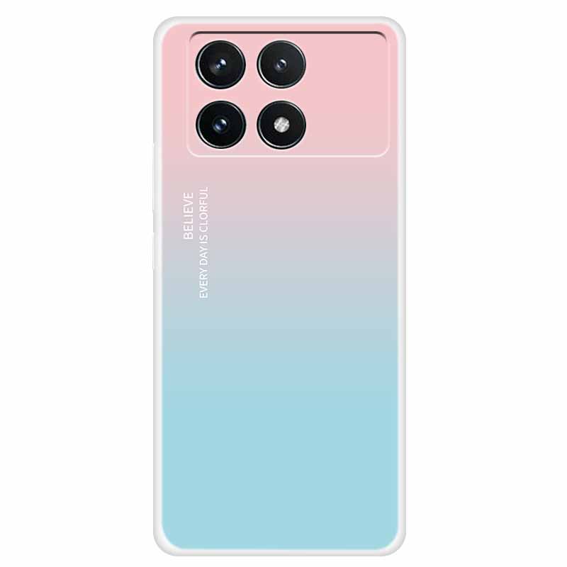 Clear Cover For Xiaomi Poco F6 Pro Case 2024 Paint Soft Silicone TPU Back Cases For Xiaomi Poco F6 Pro 5G Phone Cover Capa Coque