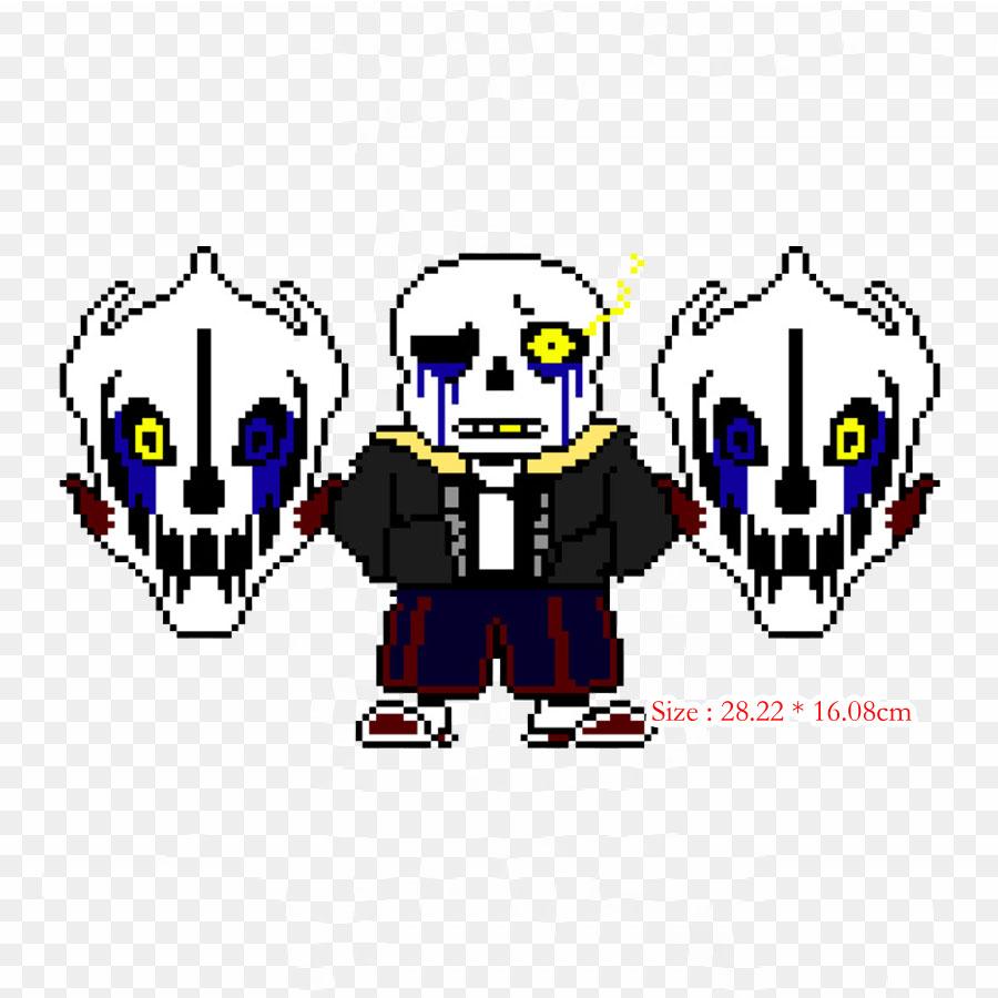 Undertale Потеря жировой ткани Брюшное ожирение Утюг на пластырях для DIY Теплообменная одежда Футболка Термальные наклейки Украшение Печать