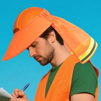 Защитная каска Солнцезащитный козырек Защитный щиток для каски Сетчатый козырек для защиты шеи Каски с широкими полями Аксессуары Защита шеи