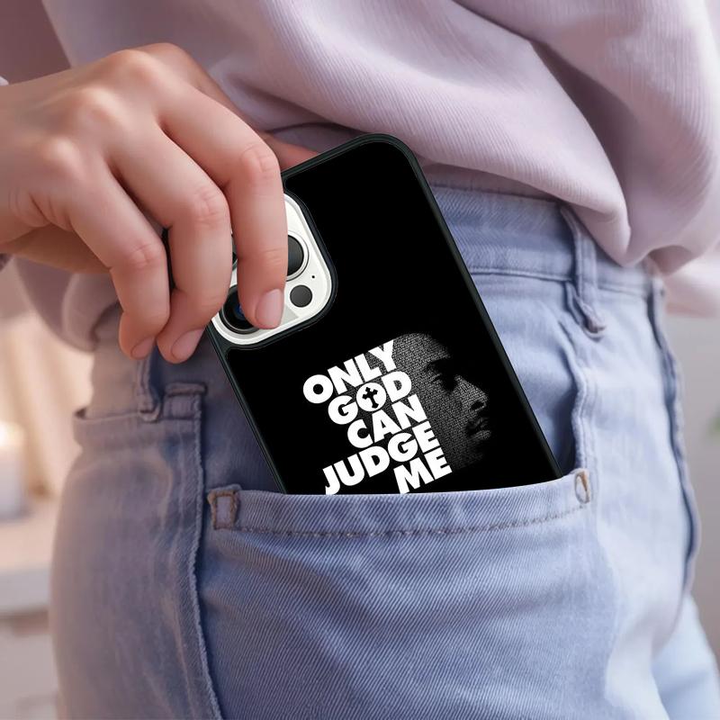 Мягкий чехол для телефона с изображением рэпера 2pac, певца Тупака, для iPhone 17 Air 15 16e 14 13 Pro Max Coque 12 11 Pro Max PLUS