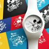 Часы Ice Watch Pair Watch Disney Collaboration Unisex Silicone 40mm Medium Watch [Ice Watch] Мужские Женские [Товар] (№3 Белый/Красный)
