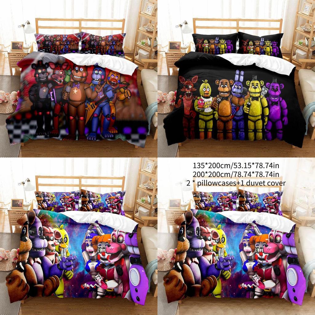 Серия "Игрушечный мишка" Трансграничный трехпредметный набор Пододеяльник Флисовый четырехпредметный набор Зарубежный двухпредметный набор