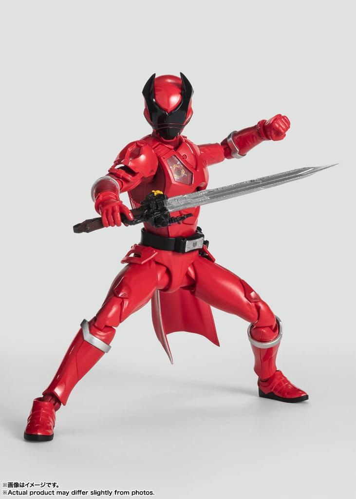 TAMASHII NATIONS King Sentai King Auger Stag Beetle Auger 145 мм окрашенная подвижная фигурка SHFiguarts приблизительно. АБС и ПВХ