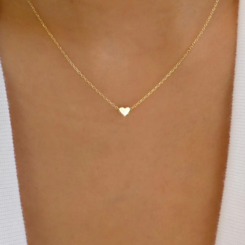 Многослойное ожерелье, подвеска с надписью «love», цепочка для ключицы, ожерелье с подвесками в виде звезд и луны, многослойный дизайн, повседневное ожерелье для женщин
