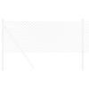 VidaXL Chain Link Fence 0.8x10 M Galvanized Steel 42004846