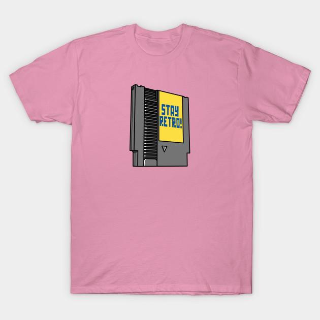 Женская футболка Stay Retro Cartridge Tee с принтом Харадзюку Кавайная футболка Летняя футболка с коротким рукавом Женская футболка Топ