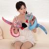 Cute Cute Colorful Big Snake Doll Plush Toy Python Doll Snake Year Mascot Boy Soothing Doll