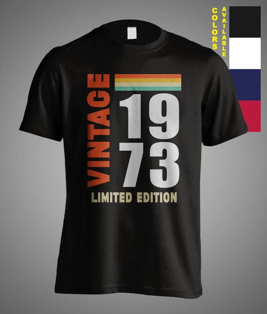 Vintage 1972 Limited Edition Funny 50th Birthday Gift T-Shirt Father Grandpa Tee