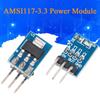3 Pins AMS1117-3.3 DC-DC LDO 800mA Voltage Regulator  Buck Power Module, 4.5V-7V To 3.3V Step Down Module