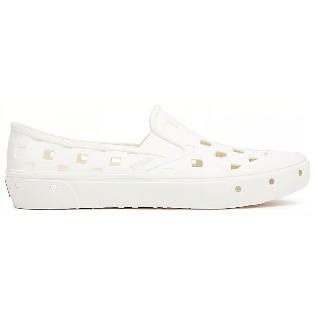 Vans Slip-On Trk Sports Clogs Low Top Unisex Footwear White VN0A5HF8FS8