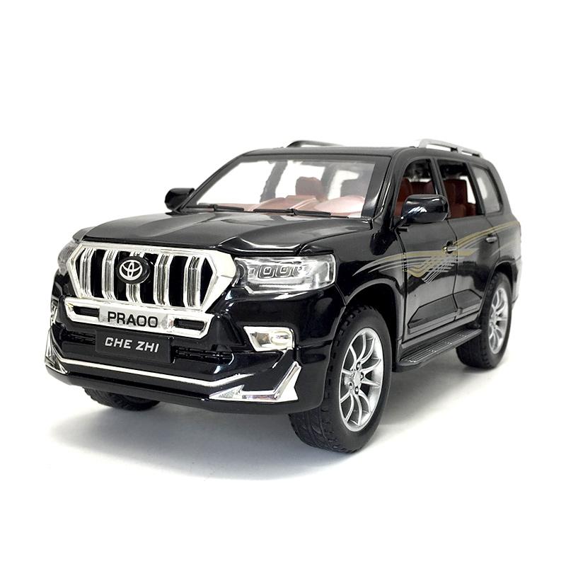 1/24 Toyota Prado литые игрушечные машинки и игрушечные машинки игрушечный внедорожник металлическая коллекция машинка моделирование LAND CRUISER модель машины детские подарки