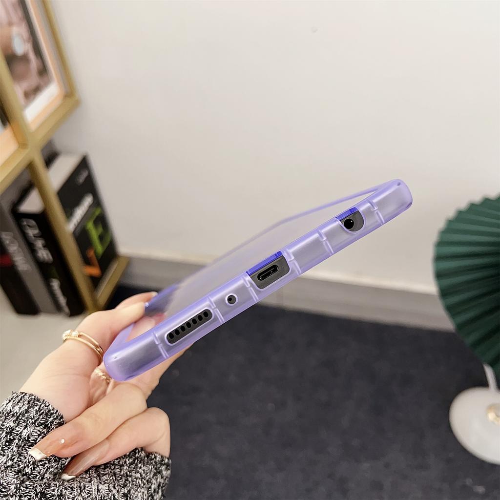 For Samsung Galaxy Tab A9+ Case Transparent TPU Tablet Cover