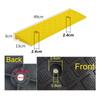 Tire Plastic Slope Pad Car Truck Bicycle Accessories Anti Slip Threshold Ramp Traffic Triangle Pad Deceleration Belt Step