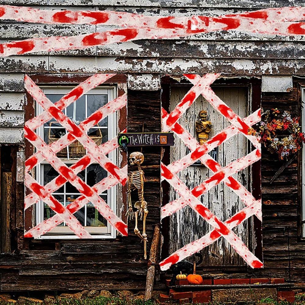 Хеллоуин марлевая ткань Экологичная искусственная кровяная марля DIY искусственная кровяная повязка