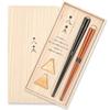 Name Engraved Chopsticks Set Maruhachi Couple Chopsticks Set with Chopstick Rest Wooden Box Wedding Gift Gift Made In Japan Wedding Gift for Parents