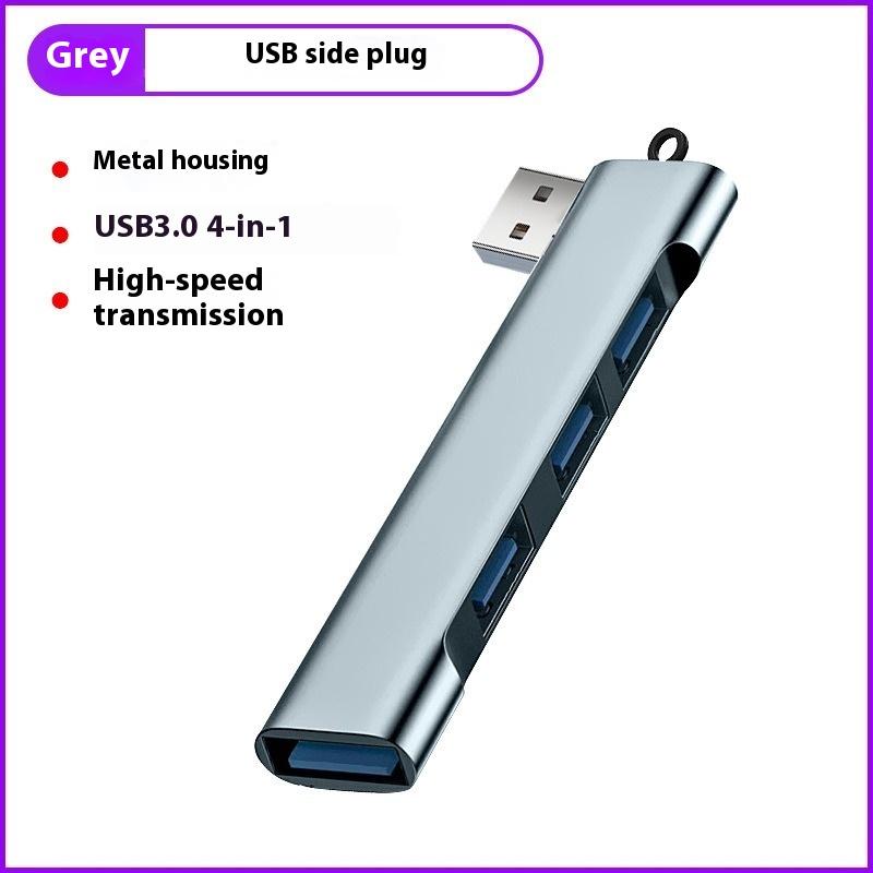 Горячая Распродажа 1 шт. Компьютерные Аксессуары для ПК 4-портовый USB 3.0 Хаб Высокоскоростной Type C Разветвитель 5 Гбит/с Многопортовый ХАБ 4 порта USB 3.0 2.0