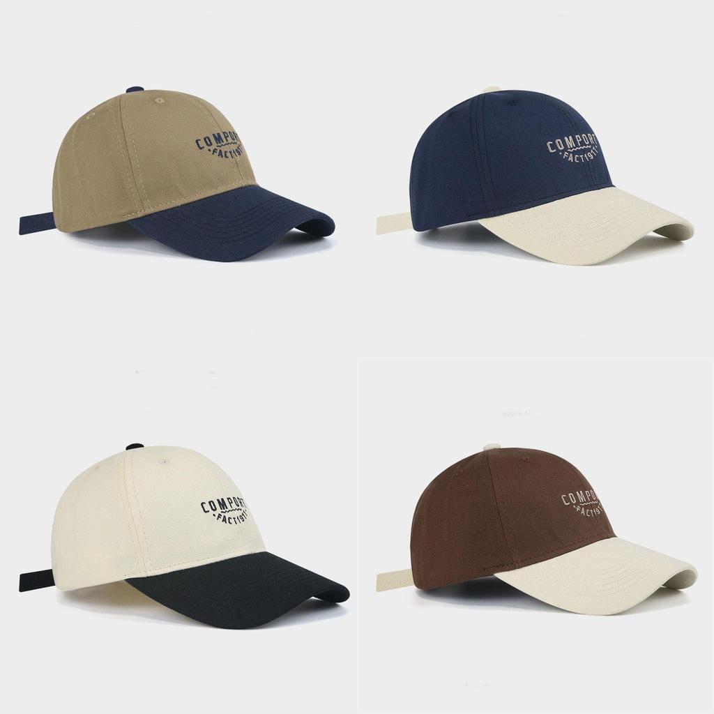 Cotton Baseball Cap For Women Men With Wide Brim Sun Protection Summer Casual Fashion