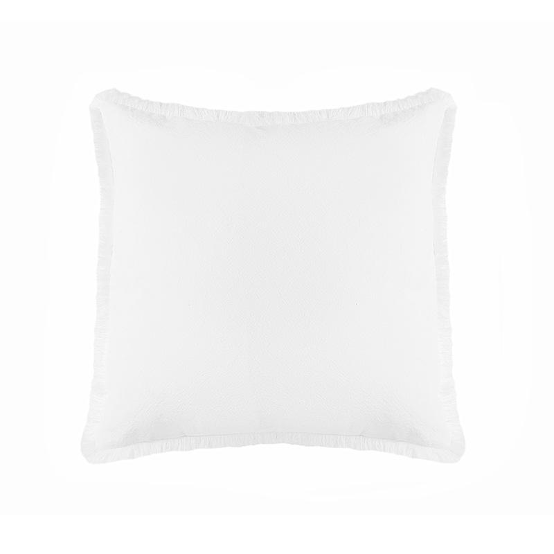 Modern Simple Sofa Cover Pillow Thickened Washed Cotton and Linen Tassel Living Room Bedroom Sofa Bedside Pillow Cover