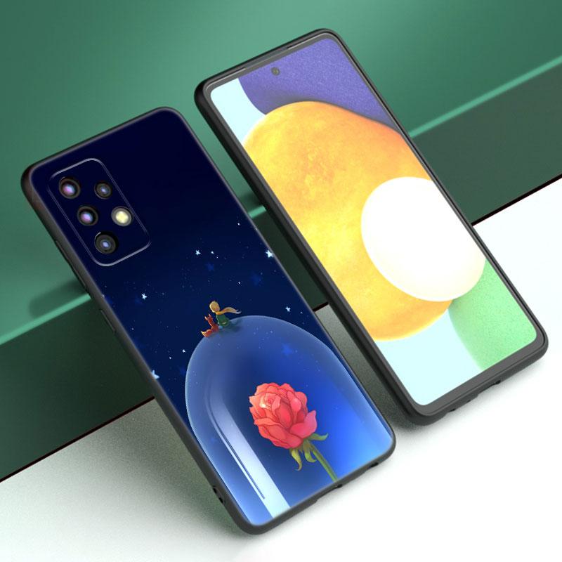 Чехол для телефона Art Little Prince для Samsung A04 A21 A30 A50 A52 S A13 A14 A22 A23 A32 A53 A73 5G A11 A12 A31 A33 A51 A70 A71 A72