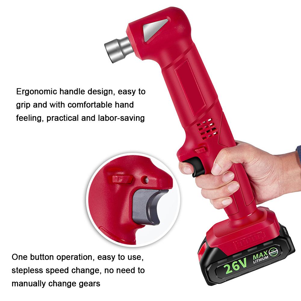 Бытовой ударный гайковерт Многофункциональная отвертка Бесступенчатая регулировка скорости Переключаемая регулировка Большая
