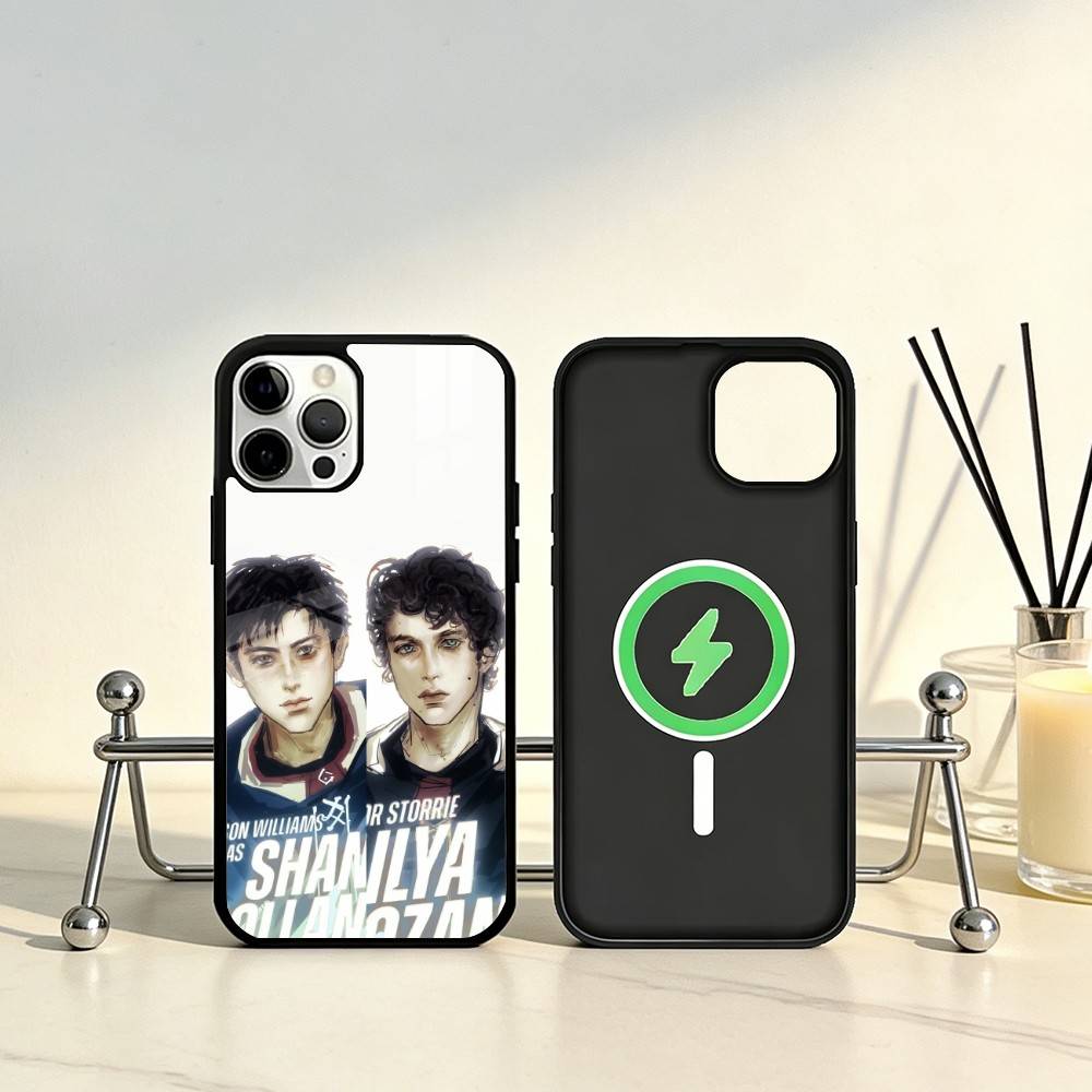Heated R-Rivalry Ice Hockey Phone Case For iPhone17,16,15,14,13,12,11 Plus,Pro Max Magnetic For Magsafe Wireless Charging