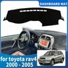 Подходит для Toyota RAV4 XA20 2000 2001 2002-2005 Коврик на панель автомобиля Накладка на приборную панель Защитный коврик Аксессуары DashMat Козырек от солнца