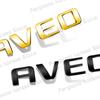 For Chevrolet Aveo Letter Logo Emblem Car Rear Trunk Body Badge Tailgate Decoration Car Styling Accessories