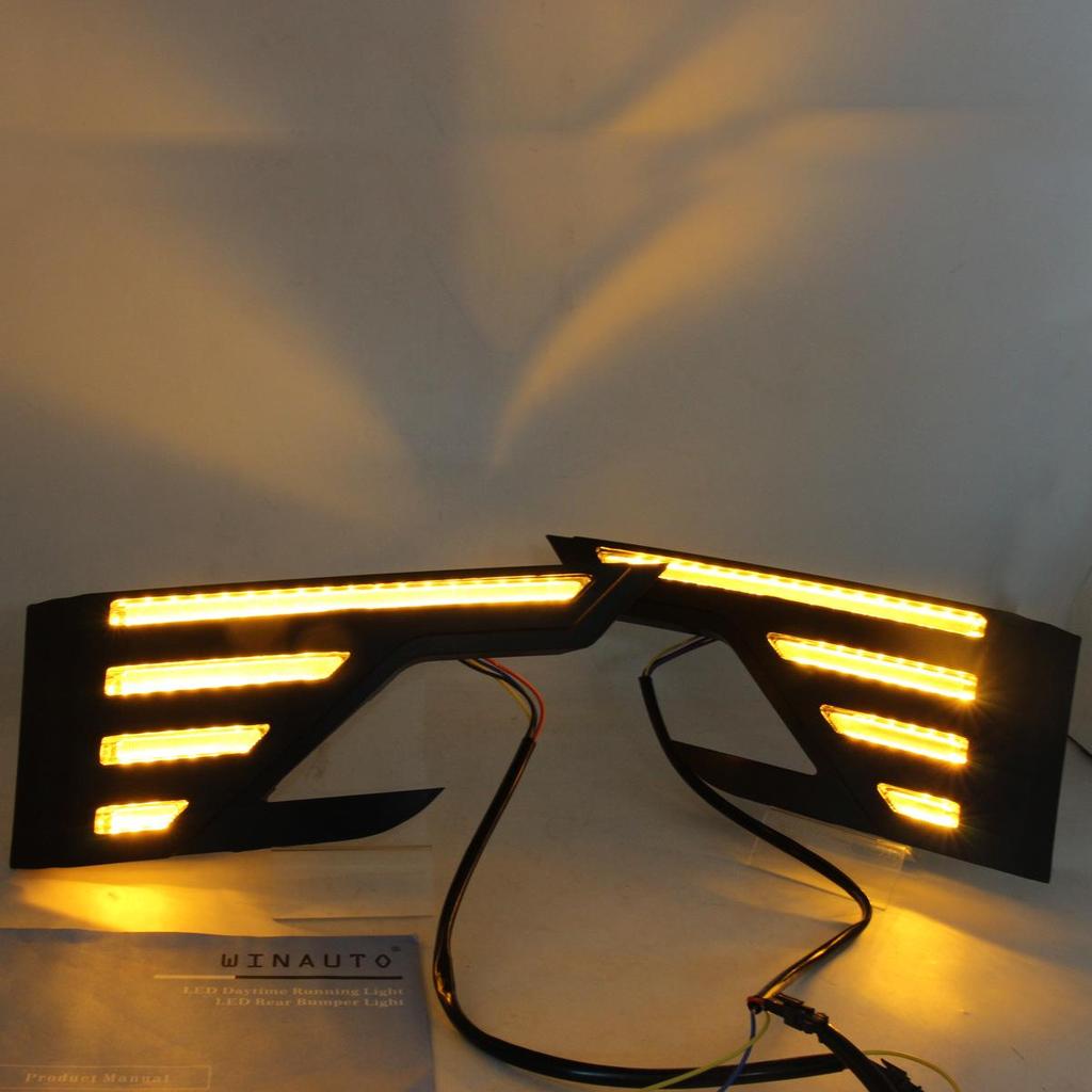 Светодиодные дневные ходовые огни и трехцветные противотуманные фары с поворотниками для Geely Boyue PRO 2019