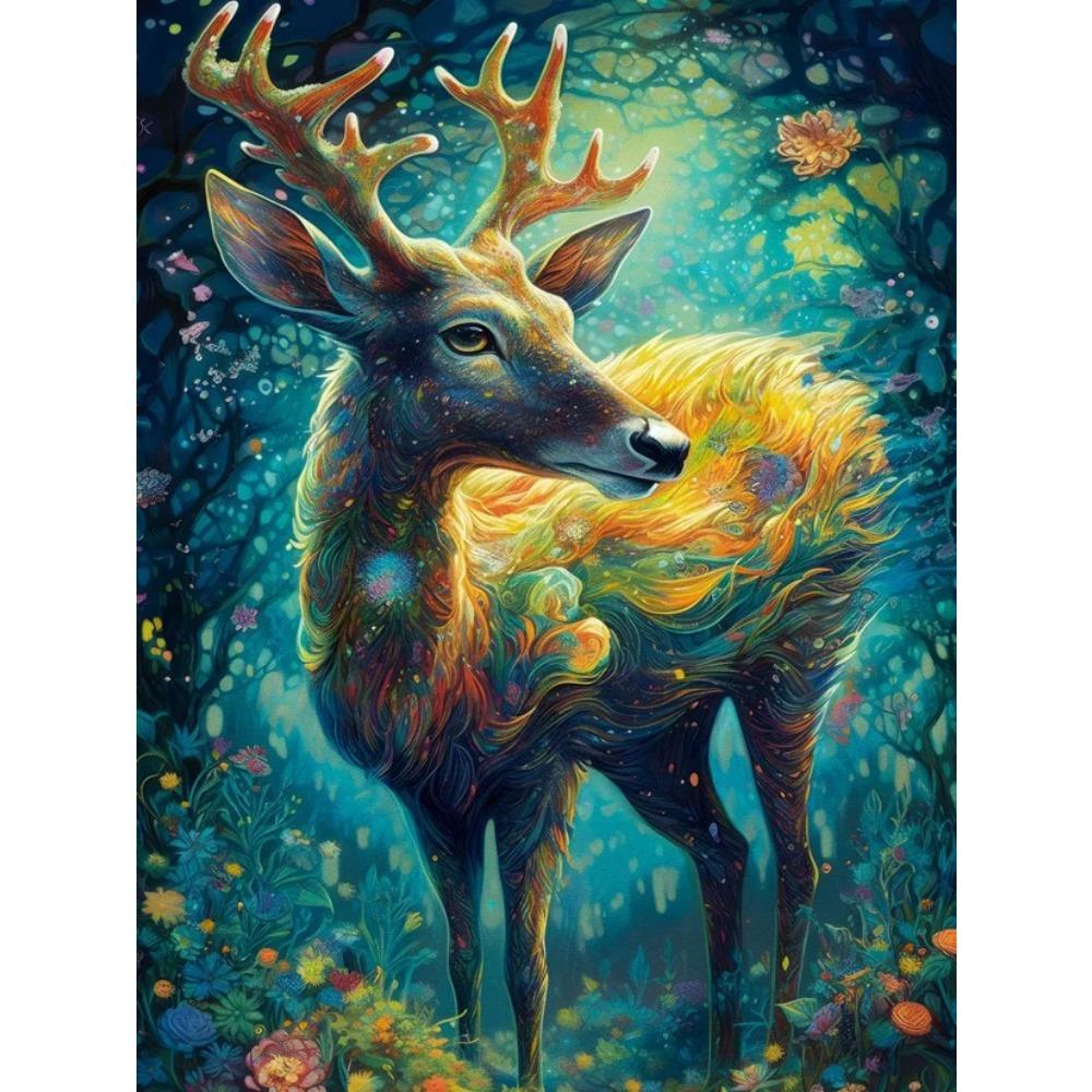 Алмазная картина, полная дрель, милый лев, кошка, животное, круглая алмазная живопись, ручная работа, Лось, панда, сделай сам, алмазная мозаика, картина, украшение для дома