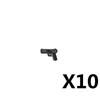 Военные Солдаты Фигурка Оружие Строительные Блоки Пистолет Попоша MP40 АК74 Винтовка Ракетная установка Пуля Огнемет Игрушки Подарок T051