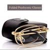 Portable Comfortable Anti-fatigue Folding Old Man Eyeglass Presbyonic Glasses Reading Glasses