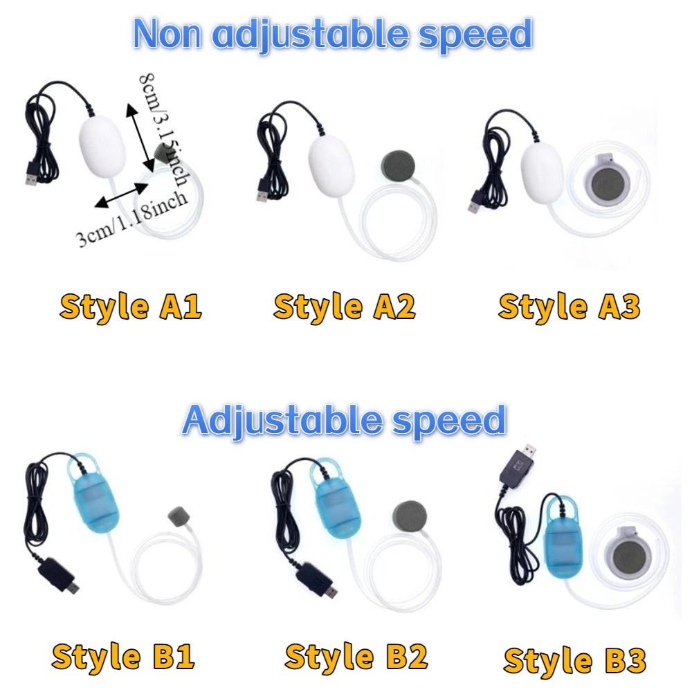 Mini Fish Tank Oxygen Pump Portable Aquarium Aerator Fish Tank Aerator USB Oxygenator Fish Tank