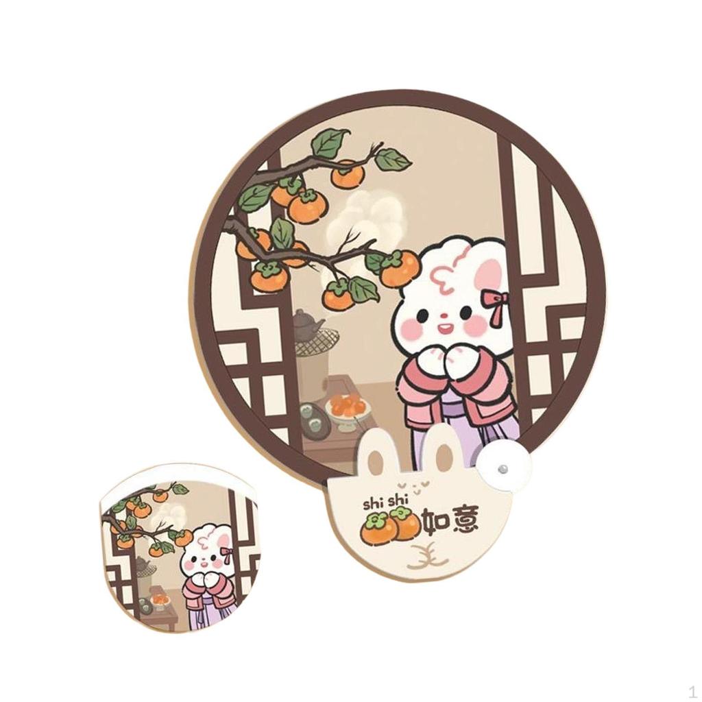 Вентилятор в виде летающей тарелки Милый Водонепроницаемый Круглый Складной для Свадьбы Мероприятия на Открытом Воздухе