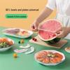 Maryya Food-Grade Elastic Cling Film Covers, 100 Count