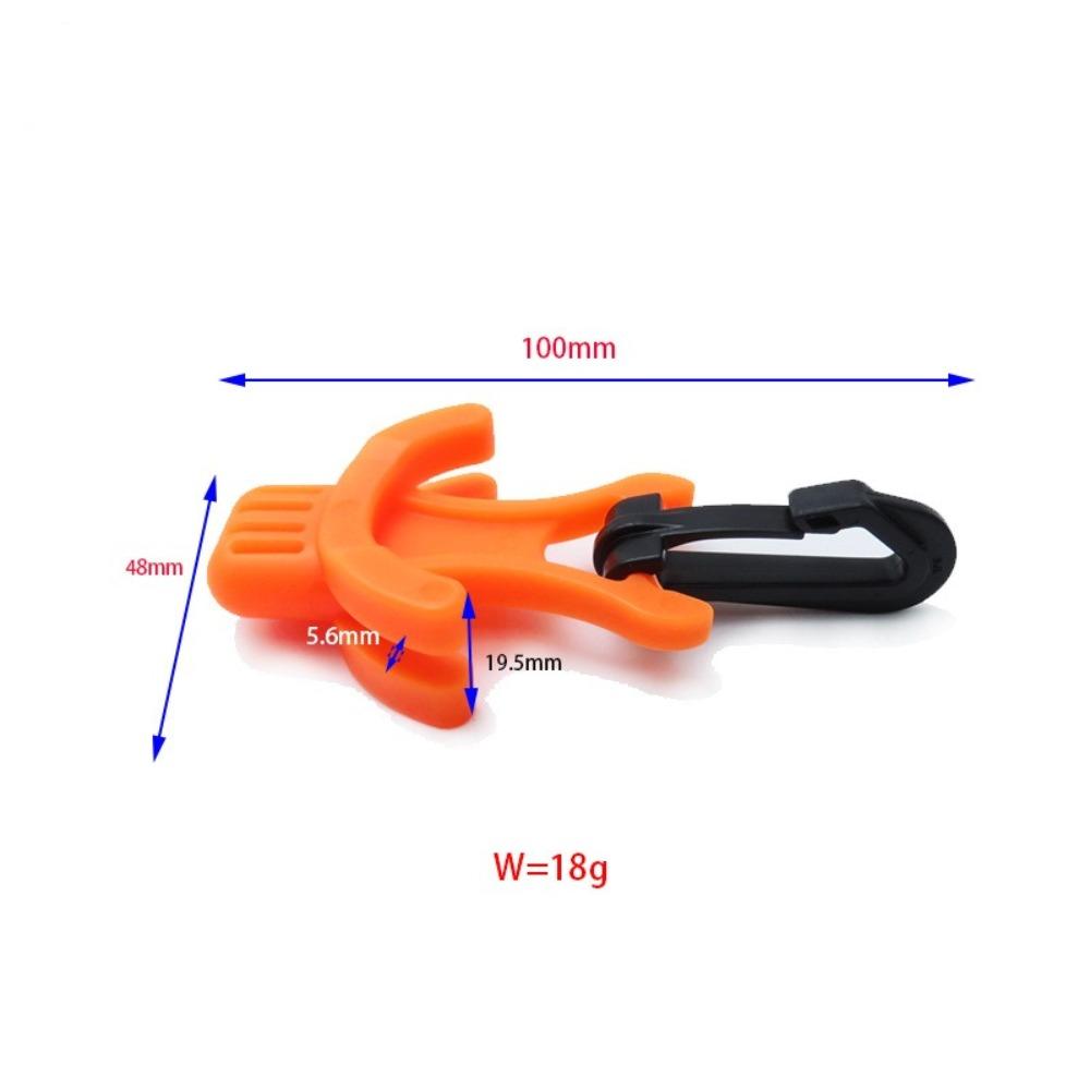 2-я ступень Октопус Фиксатор Клипса Крючок Регулятор Дайвинг Загубник Флуоресцентный Держатель для загубника