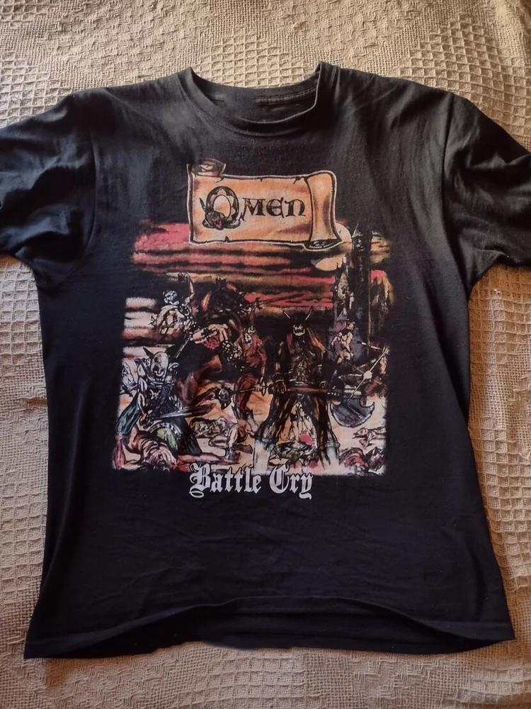 Футболка Omen Band, черная, хлопковая, полный размер, унисекс, S-5XL, VK147
