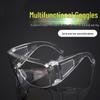 Large Frame Venetian Safety Goggles: Anti-Splash, Anti-Fog, Windproof, and Sandproof for Epidemic Prevention