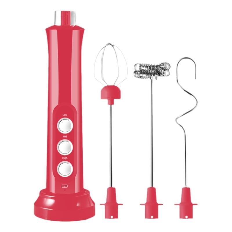 Кухонный мощный вспениватель молока, ручной миксер для напитков, электрический венчик для пены