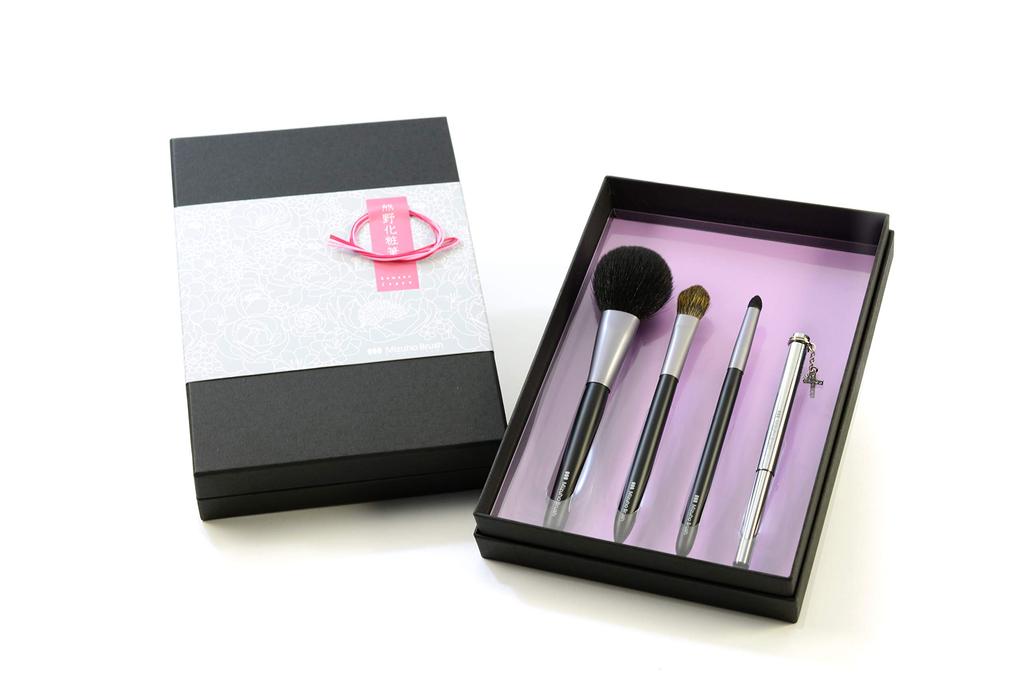 Kumano Brush Mizuho Brush Platinum 4-Pack