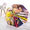 1pc Anime Character Outdoor Umbrella - Automatic Opening/Closing - Portable 3-Fold Design - 8-Rib Iron Frame - Perfect Gift for Fans, Travelers,