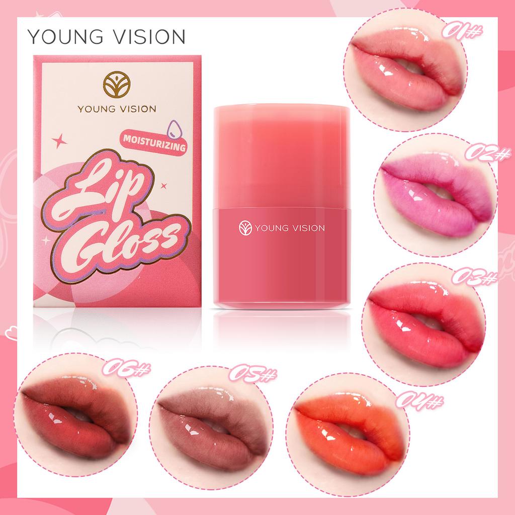 YOUNG VISION 1 шт. Twist Lip Gloss Moist Moist Color Lip Gloss Lip Oil