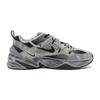 Nike M2K Амортизирующие Нескользящие Износостойкие Низкие Массивные Кроссовки Унисекс Серый Черный BV0074-001(Команда292-2.0)