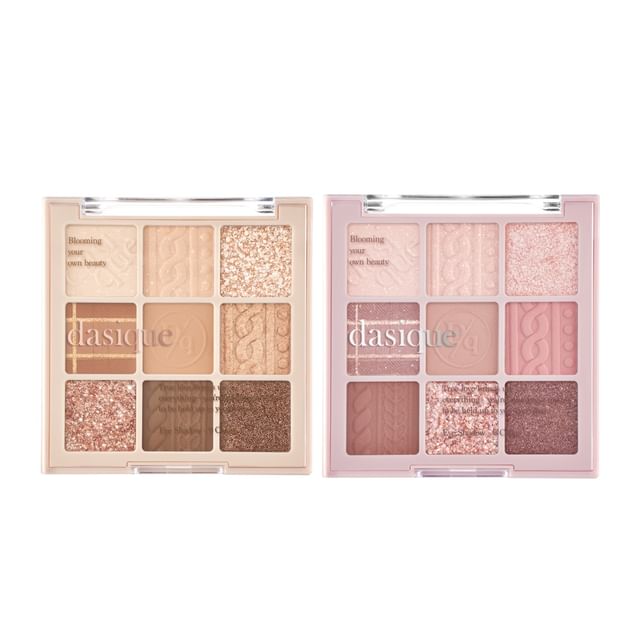 DASIQUE Палетка теней Knit Edition - 2 типа