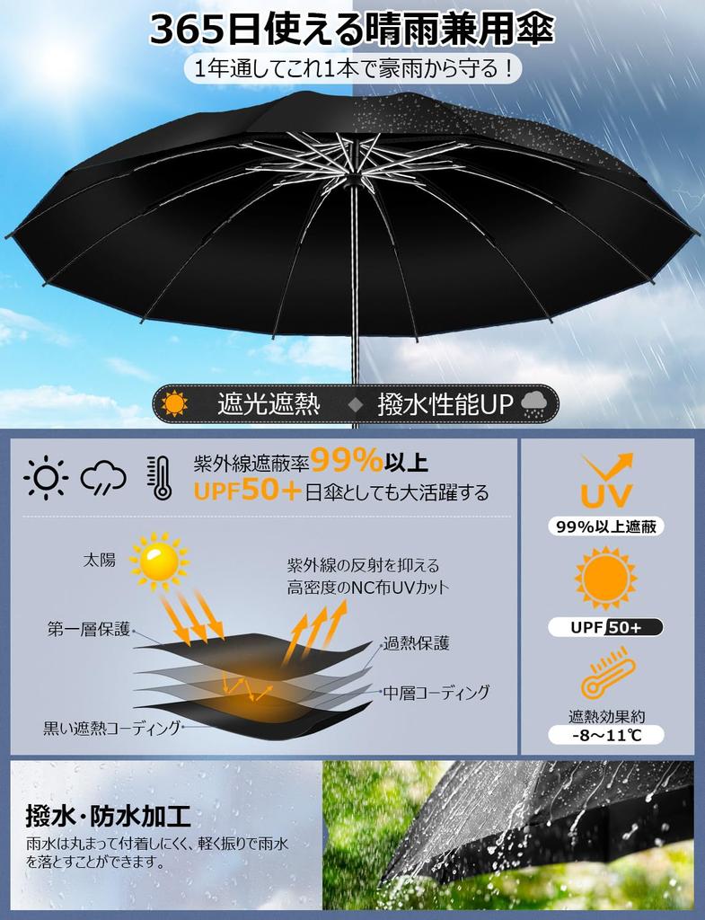 Folding Umbrella Reverse Folding Folding Automatic UV Super Water Extra Large Long Strong Wind Resistant Sturdy Can Be Used In Both Sunny and Rainy