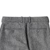 Bancheu Herringbone Tweed Wool Trousers - Grey