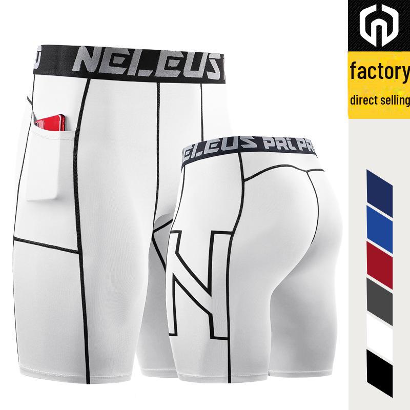 Breathable Slim Fit Quick-Dry Sports Shorts for Running & Basketball - B6087