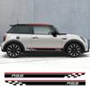 2 шт. Автомобильные боковые наклейки для Mini Cooper S R53 JCW GP В гоночном стиле Декор ПВХ Виниловые наклейки Авто Модификация Авто Тюнинг Аксессуары