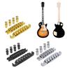Разделенный бридж-струнодержатель для электрогитары, верхнее крепление струн, индивидуальные седла для расстояния между струнами 52 мм