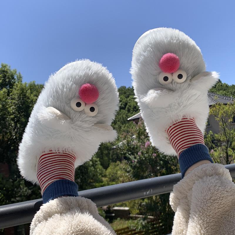 Женские пушистые домашние тапочки Легкие уютные домашние туфли из искусственного меха для женщин Зимние теплые нескользящие тапочки с эффектом памяти Мягкие тапочки для дома и улицы