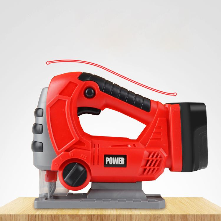 Детский набор инструментов для ролевых игр, инструменты для ремонта, игрушки, электрические инструменты для ремонта, электрическая дрель, бензопила без батареи